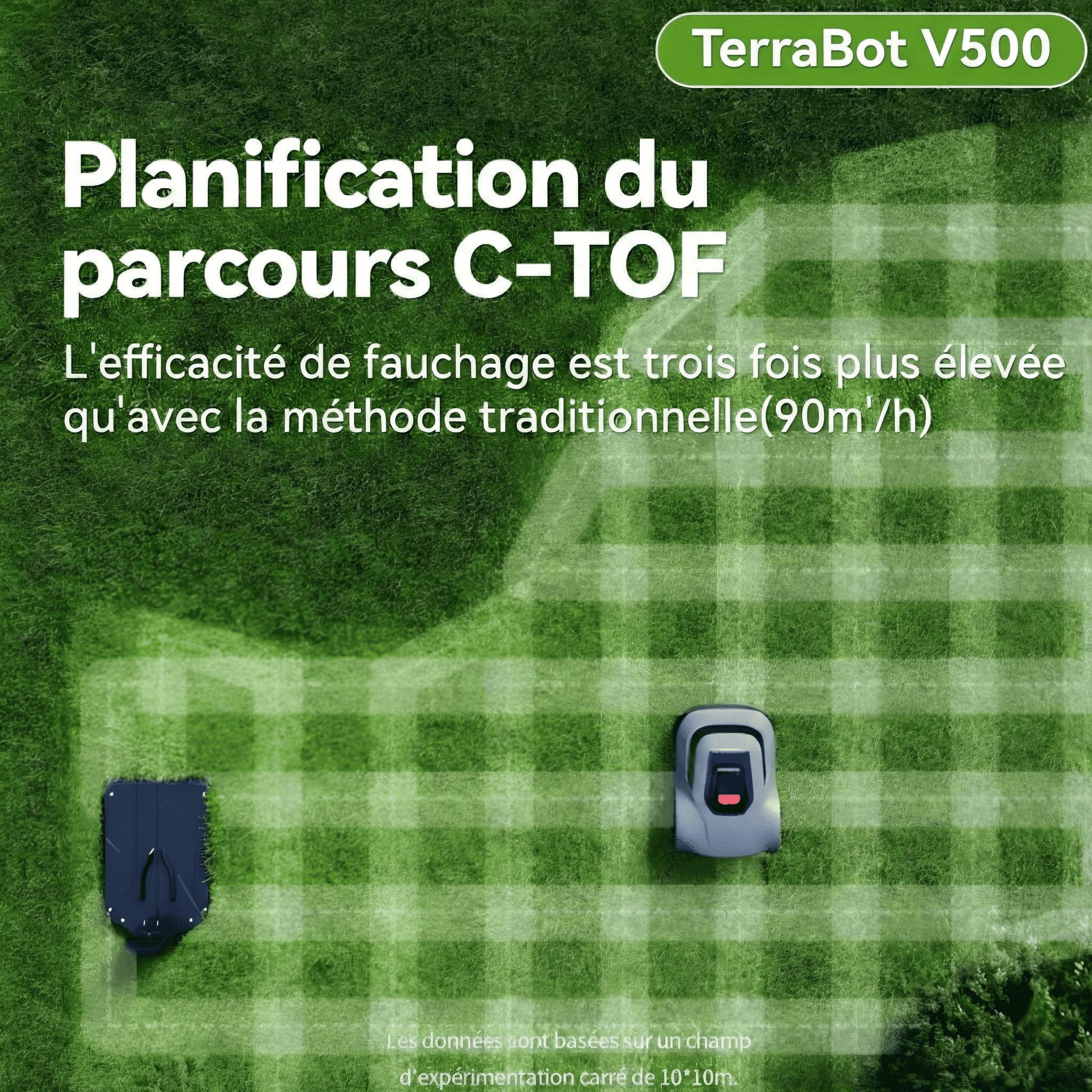 Robot Tondeuse TerraBot V500