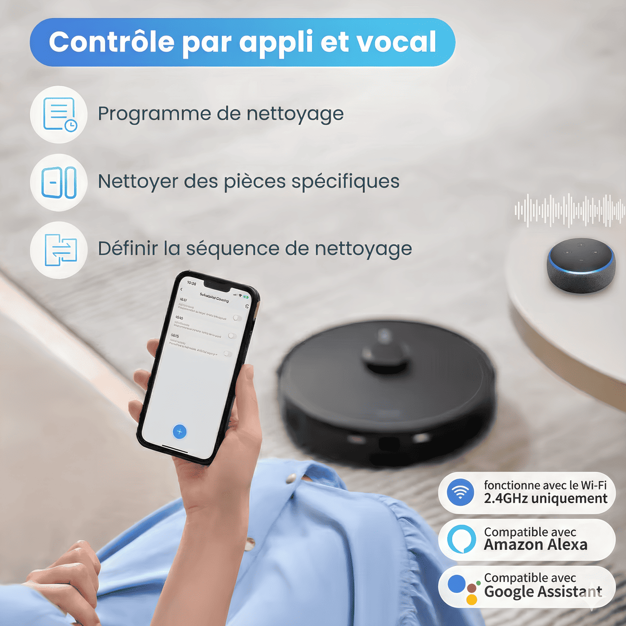 Robot Aspirateur PureClean X1