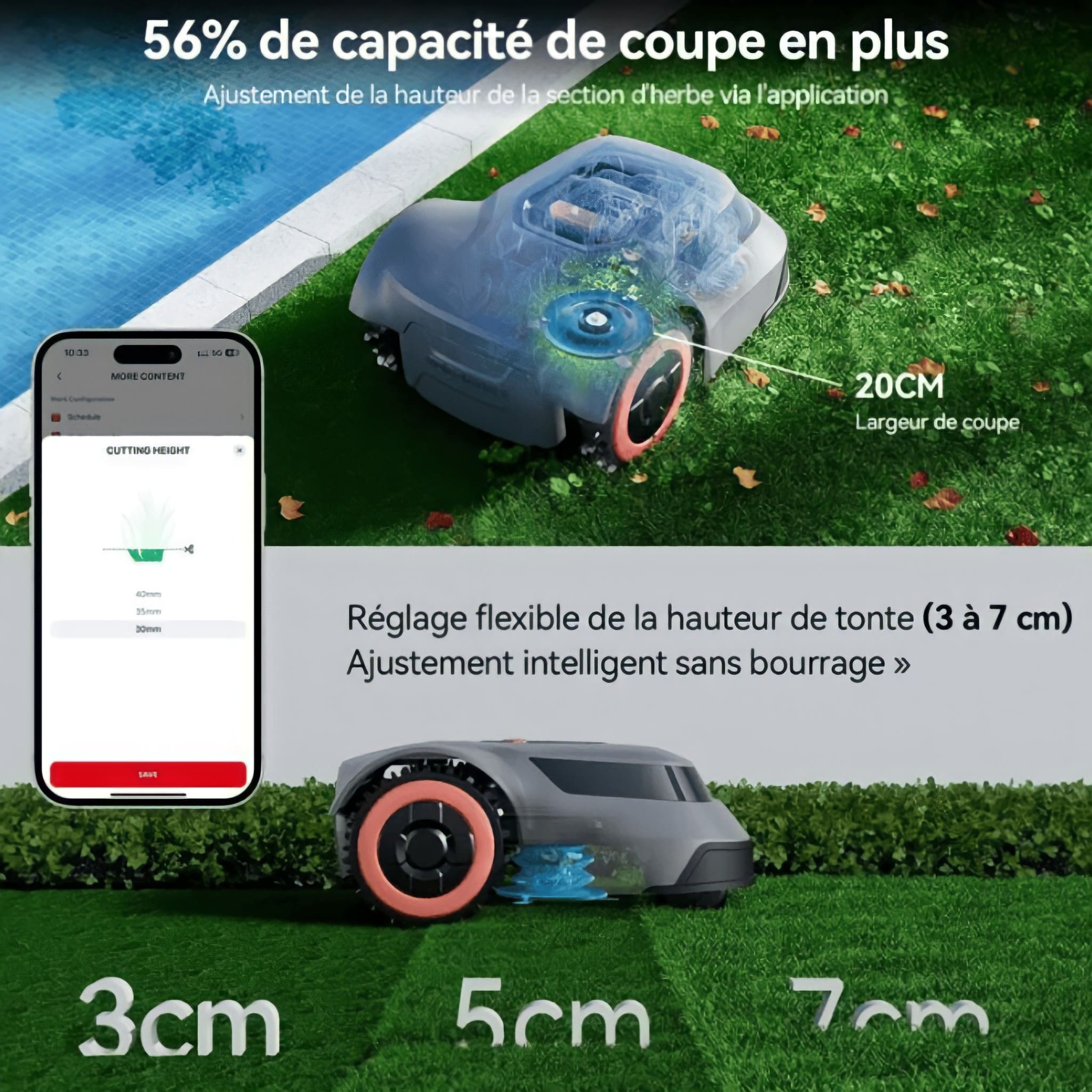 Robot Tondeuse TerraBot V500