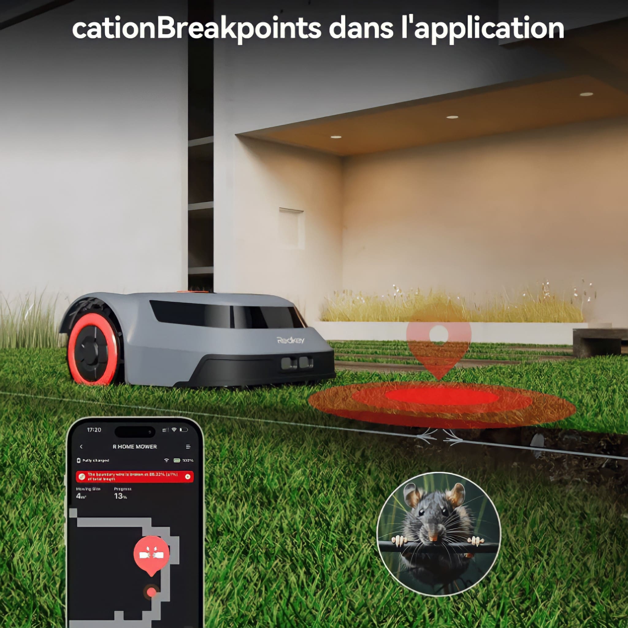 Robot Tondeuse TerraBot V500